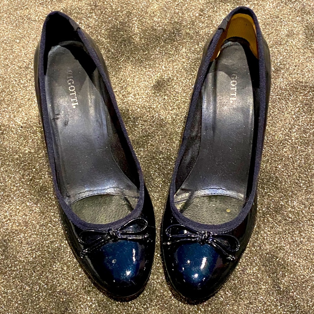 Vigotti vintage blue shoes